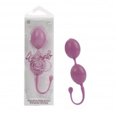 Розовые каплевидные вагинальные шарики L amour Premium Weighted Pleasure System - California Exotic Novelties