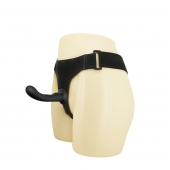 Страпон с изогнутой головкой Ultra Harness Curvy Dildo - 15,8 см. - Baile - купить с доставкой в Люберцах
