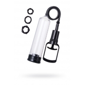 Вакуумная помпа A-toys с уплотнителем и эрекционными кольцами - A-toys - в Люберцах купить с доставкой