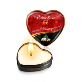 Массажная свеча с ароматом экзотических фруктов Bougie Massage Candle - 35 мл. - Plaisir Secret - купить с доставкой в Люберцах