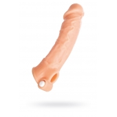 Удлиняющая насадка на пенис с вибрацией - 18,5 см. - ToyFa - в Люберцах купить с доставкой