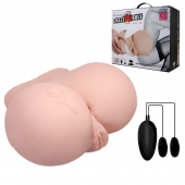 Вагина и анус с вибрацией CrazyBull Vagina and Ass - Baile - в Люберцах купить с доставкой