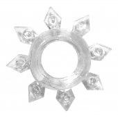 Прозрачное эрекционное кольцо Rings Gear - Lola Games - в Люберцах купить с доставкой