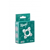 Прозрачное эрекционное кольцо Rings Screw - Lola Games - в Люберцах купить с доставкой