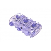 Фиолетовая насадка на пенис Rings Armour - Lola Games - в Люберцах купить с доставкой