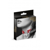Красный чокер с замком в форме сердца - Bijoux Pour Toi - купить с доставкой в Люберцах