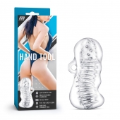 Прозрачный мастурбатор M for Men Hand Tool - Blush Novelties - в Люберцах купить с доставкой