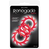 Набор из 3 красных эрекционных колец Renegade Gears - NS Novelties - в Люберцах купить с доставкой