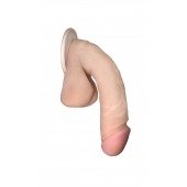 Сувенирный фаллос на присоске 03 - 17 см. - LOVETOY (А-Полимер) - купить с доставкой в Люберцах