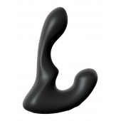 Черный анальный вибростимулятор P-Spot Milker - 14 см. - Pipedream - в Люберцах купить с доставкой