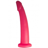 Розовый стимулятор простаты из геля - 18 см. - LOVETOY (А-Полимер) - в Люберцах купить с доставкой