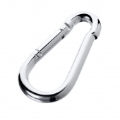 Серебристый карабин TOYFA Metal - ToyFa - купить с доставкой в Люберцах