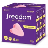 Женские гигиенические тампоны без веревочки FREEDOM mini - 3 шт. - Freedom - купить с доставкой в Люберцах