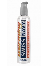 Разогревающий лубрикант на водной основе Swiss Navy Warming Lube - 59 мл. - Swiss navy - купить с доставкой в Люберцах