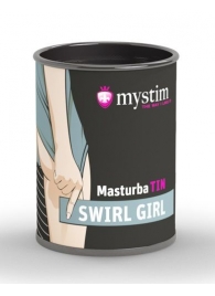 Компактный мастурбатор MasturbaTIN Swirl Girl - MyStim - в Люберцах купить с доставкой