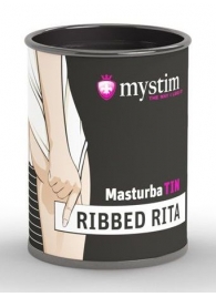 Компактный мастурбатор MasturbaTIN Ribbed Rita - MyStim - в Люберцах купить с доставкой