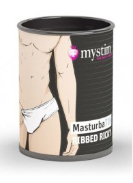 Компактный мастурбатор MasturbaTIN Ribbed Ricky - MyStim - в Люберцах купить с доставкой