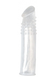 Насадка-удлинитель из прозрачного силикона LIDL EXTRA SILICONE PENIS EXTENSION - Seven Creations - в Люберцах купить с доставкой