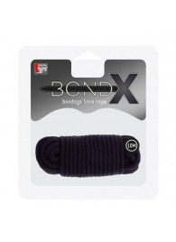 Черная веревка для связывания BONDX LOVE ROPE - 10 м. - Dream Toys - купить с доставкой в Люберцах