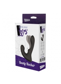 Чёрный массажер простаты с 2 моторами BOOTY ROCKER - Dream Toys - в Люберцах купить с доставкой