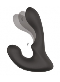 Чёрный массажер простаты с 2 моторами BOOTY ROCKER - Dream Toys - в Люберцах купить с доставкой