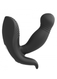 Черный вибромассажер простаты PROSTATE HERO - Dream Toys - в Люберцах купить с доставкой