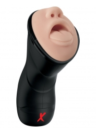 Мастурбатор-ротик Deep Throat Vibrating Stroker - Pipedream - в Люберцах купить с доставкой