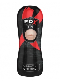 Мастурбатор-ротик Vibrating Oral Stroker - Pipedream - в Люберцах купить с доставкой