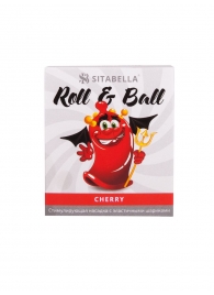 Стимулирующий презерватив-насадка Roll   Ball Cherry - Sitabella - купить с доставкой в Люберцах