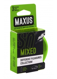 Презервативы в железном кейсе MAXUS Mixed - 3 шт. - Maxus - купить с доставкой в Люберцах