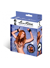 Наручники с присосками Sexy Suction - Lux Fetish - купить с доставкой в Люберцах
