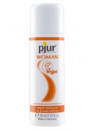 Лубрикант pjur WOMAN Vegan на водной основе - 30 мл. - Pjur - купить с доставкой в Люберцах