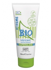 Интимный увлажняющий гель BIO SuperGlide Xtreme - 100 мл. - HOT - купить с доставкой в Люберцах