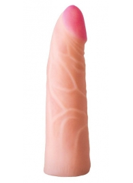 Фаллическая насадка на трусики харнесс - 17,5 см. - LOVETOY (А-Полимер) - купить с доставкой в Люберцах