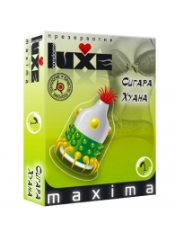 Презерватив LUXE Maxima  Сигара Хуана  - 1 шт. - Luxe - купить с доставкой в Люберцах