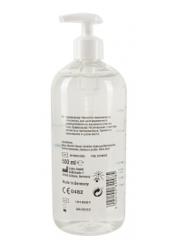 Гель-смазка на водной основе Just Glide с дозатором - 500 мл. - Orion - купить с доставкой в Люберцах