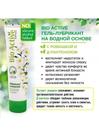 Лубрикант на водной основе Bio Active - 100 гр. - Биоритм - купить с доставкой в Люберцах