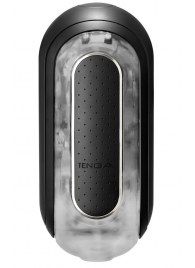 Черный мастурбатор Flip Zero с вибрацией - Tenga - в Люберцах купить с доставкой