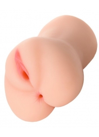 Телесный мастурбатор Hot 25 years old - вагина и анус - ToyFa - в Люберцах купить с доставкой