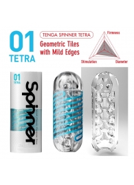 Мастурбатор SPINNER Tetra - Tenga - в Люберцах купить с доставкой
