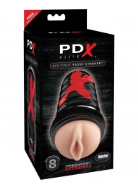 Телесный мастурбатор-вагина Air Tight Pussy Stroker - Pipedream - в Люберцах купить с доставкой