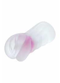 Прозрачный реалистичный мастурбатор Juicy Pussy Crystal Rose - ToyFa - в Люберцах купить с доставкой