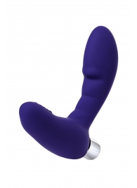 Фиолетовый вибростимулятор простаты Bruman - 12 см. - ToyFa - в Люберцах купить с доставкой