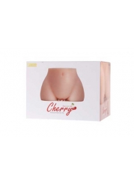Мастурбатор-полуторс Cherry с вибрацией и двумя любовными тоннелями - KOKOS - в Люберцах купить с доставкой