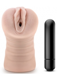 Телесный мастурбатор-вагина Rain - Blush Novelties - в Люберцах купить с доставкой