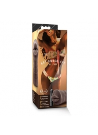Коричневый мастурбатор-ротик Heather - Blush Novelties - в Люберцах купить с доставкой