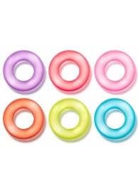 Набор из 6 эрекционных колец King of the Ring - Blush Novelties - в Люберцах купить с доставкой