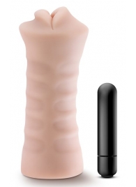 Телесный мастурбатор-ротик Angie - Blush Novelties - в Люберцах купить с доставкой