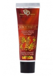 Интимный съедобный лубрикант JUICY FRUIT с ароматом фруктов - 30 мл. - БиоМед - купить с доставкой в Люберцах