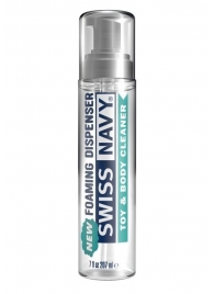 Очищающая пенка для игрушек и тела Swiss Navy Toy   Body Cleaner Foamer - 207 мл. - Swiss navy - купить с доставкой в Люберцах